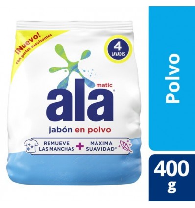 JABON EN POLVO ALA 400 MATIC super oferta